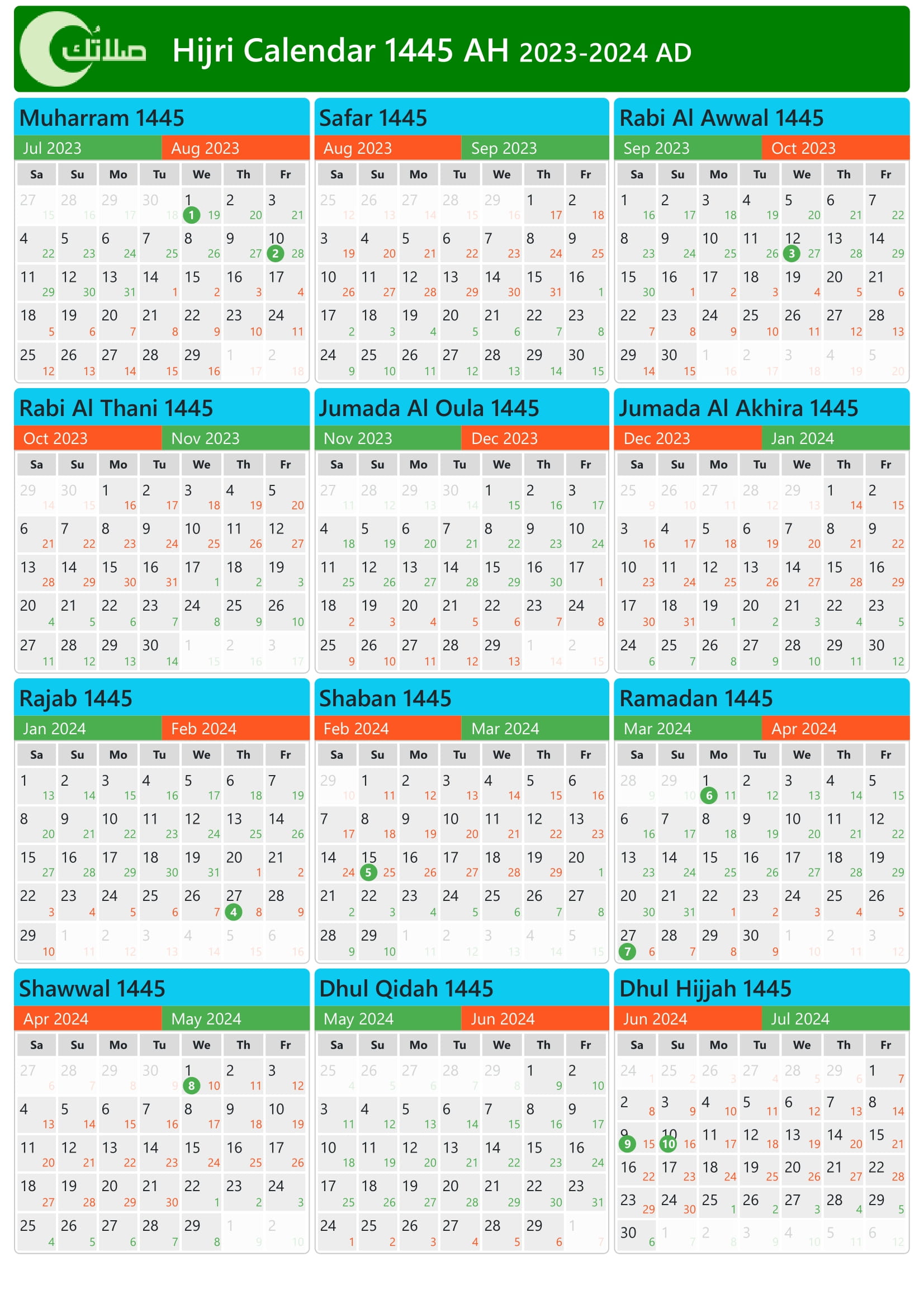 Calendar 2023 With Islamic Dates 2021 Olympics Schedule Imagesee